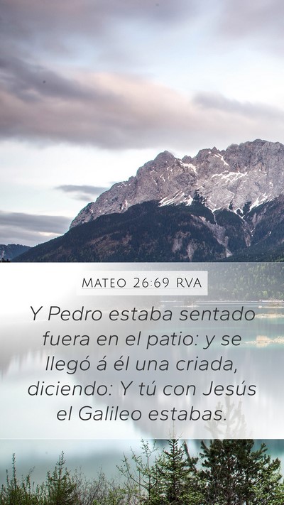 Mateo 26:69 RVA Bible Verse Image