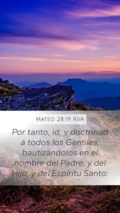 Mateo 28:19 RVA Bible Verse Image