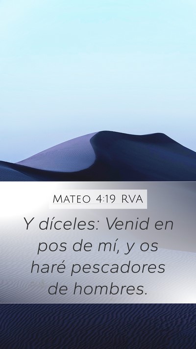 Mateo 4:19 RVA Bible Verse Image