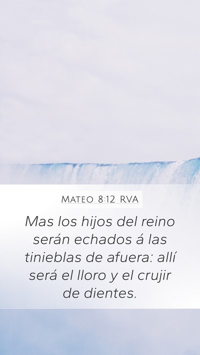 Mateo 8:12 RVA Bible Verse Image