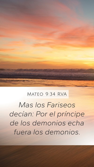 Mateo 9:34 RVA Bible Verse Image