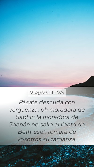Miqueas 1:11 RVA Bible Verse Image