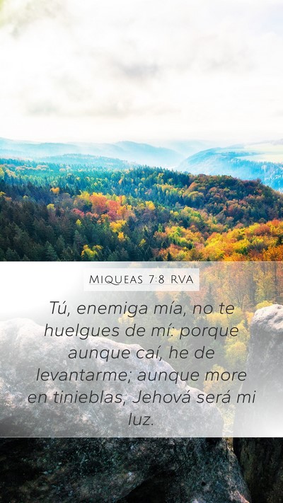 Miqueas 7:8 RVA Bible Verse Image