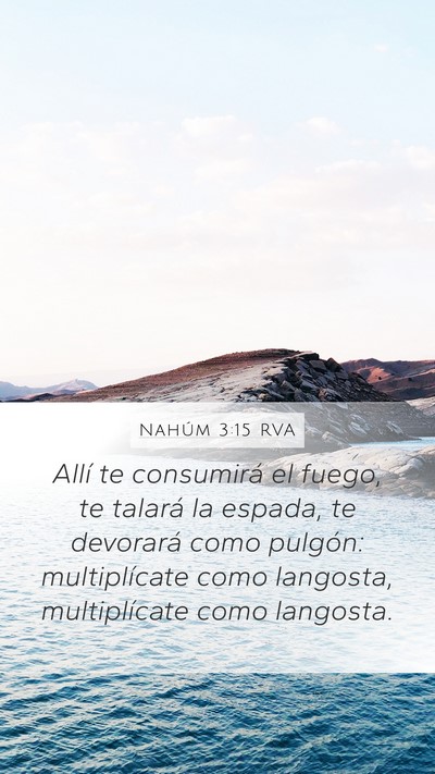 Nahúm 3:15 RVA Bible Verse Image