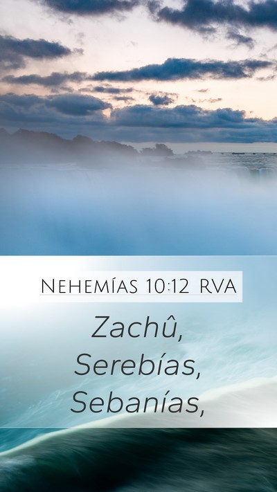 Nehemías 10:12 RVA Bible Verse Image