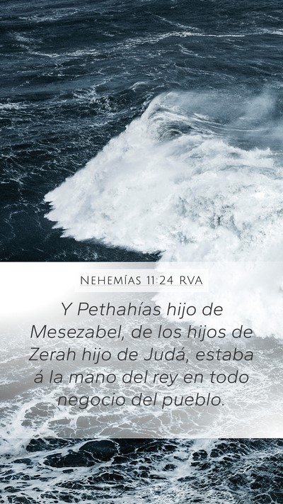 Nehemías 11:24 RVA Bible Verse Image
