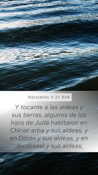 Nehemías 11:25 RVA Bible Verse Image