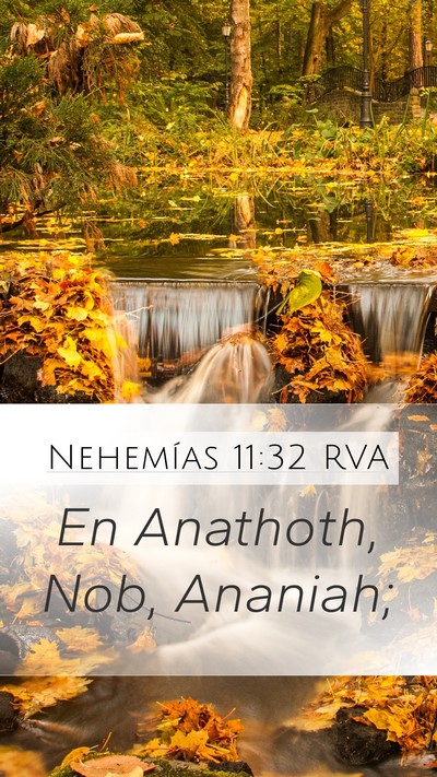 Nehemías 11:32 RVA Bible Verse Image