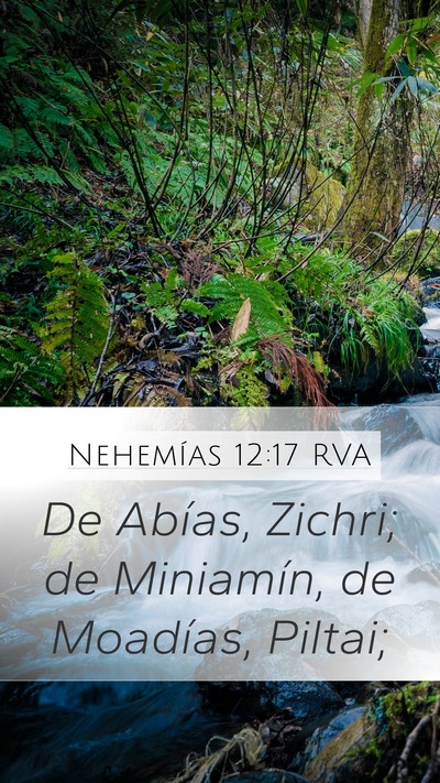 Nehemías 12:17 RVA Bible Verse Image