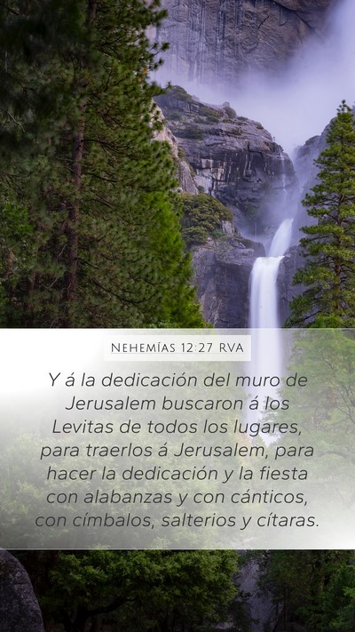Nehemías 12:27 RVA Bible Verse Image