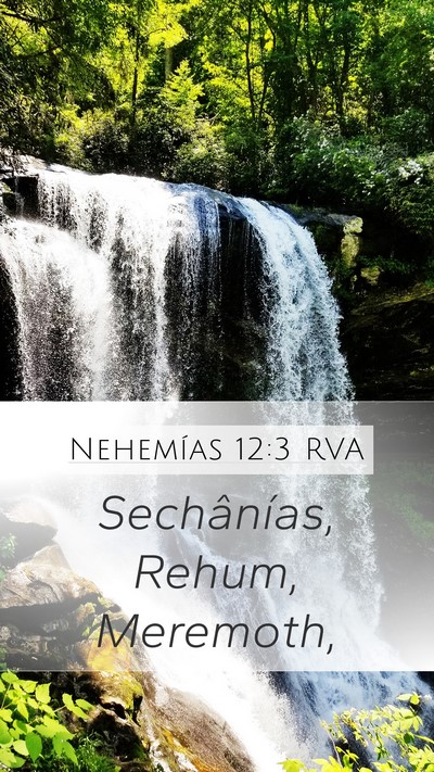 Nehemías 12:3 RVA Bible Verse Image
