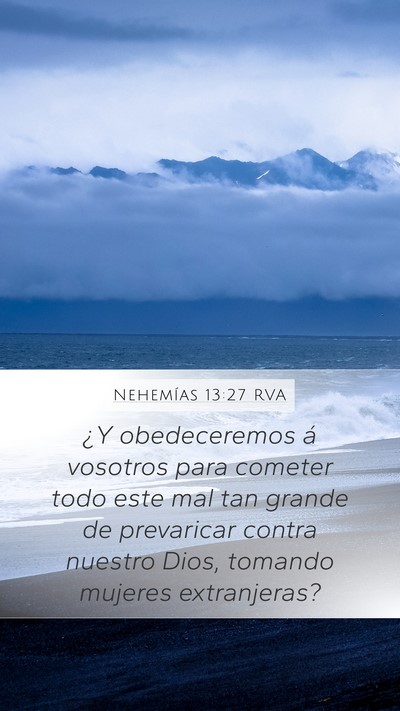 Nehemías 13:27 RVA Bible Verse Image