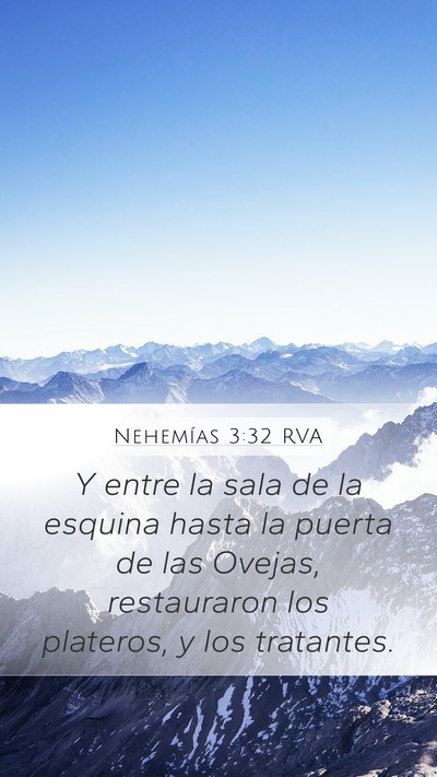Nehemías 3:32 RVA Bible Verse Image