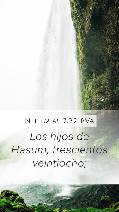 Nehemías 7:22 RVA Bible Verse Image