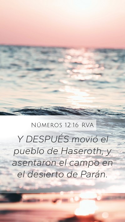 Números 12:16 RVA Bible Verse Image