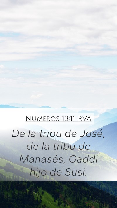 Números 13:11 RVA Bible Verse Image