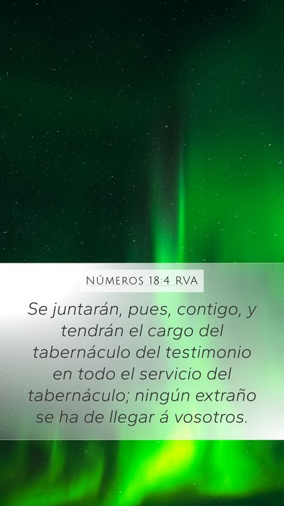 Números 18:4 RVA Bible Verse Image