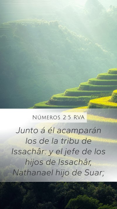 Números 2:5 RVA Bible Verse Image