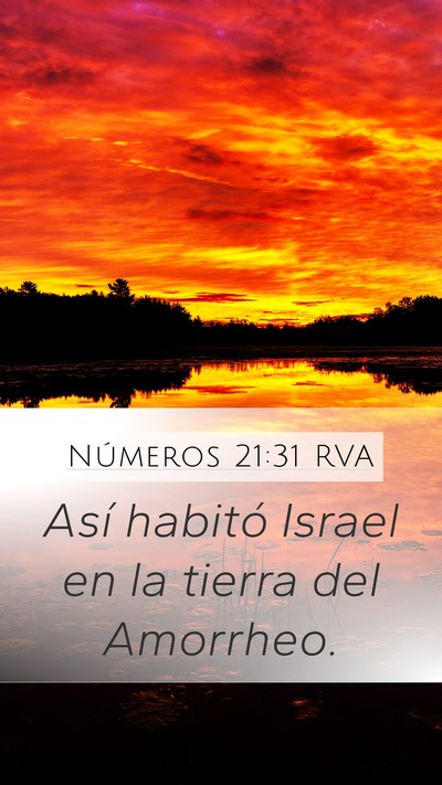 Números 21:31 RVA Bible Verse Image