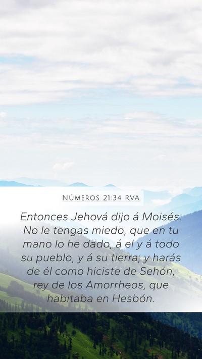 Números 21:34 RVA Bible Verse Image