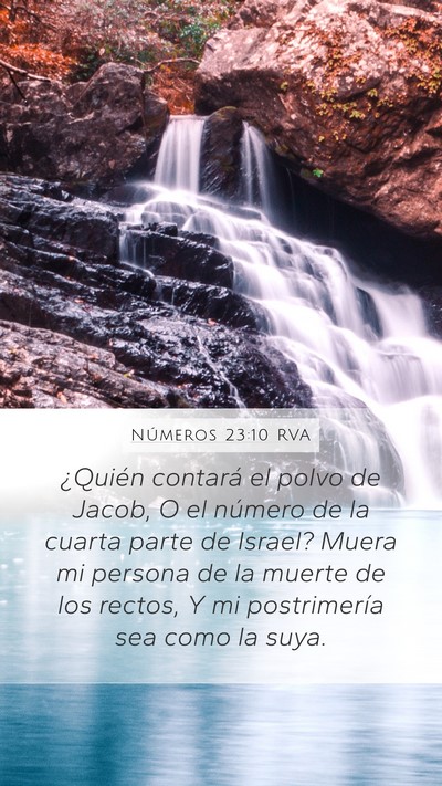Números 23:10 RVA Bible Verse Image
