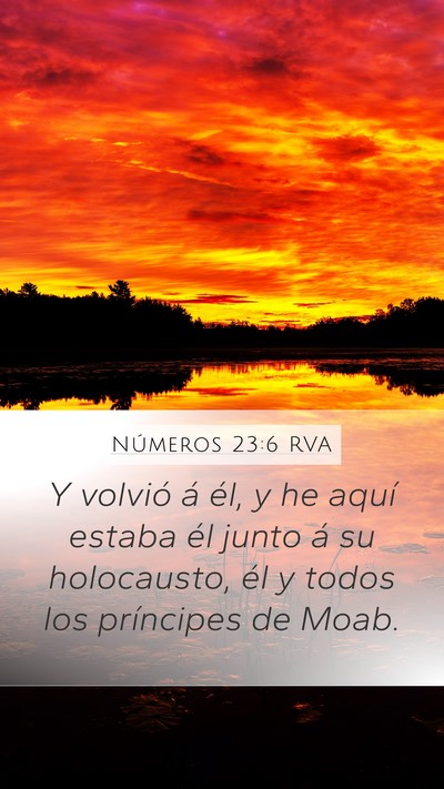 Números 23:6 RVA Bible Verse Image