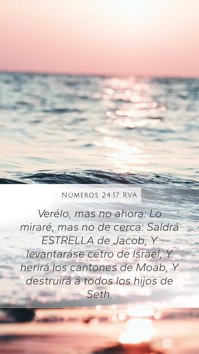 Números 24:17 RVA Bible Verse Image