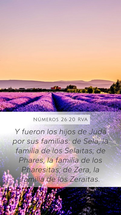 Números 26:20 RVA Bible Verse Image
