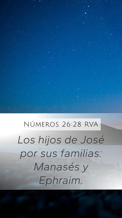 Números 26:28 RVA Bible Verse Image