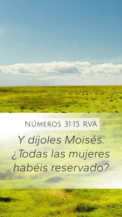 Números 31:15 RVA Bible Verse Image