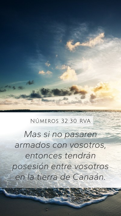 Números 32:30 RVA Bible Verse Image