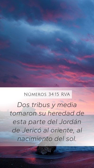 Números 34:15 RVA Bible Verse Image