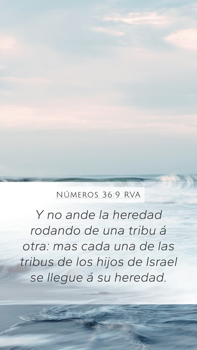Números 36:9 RVA Bible Verse Image