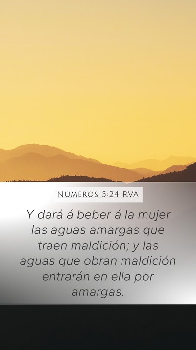 Números 5:24 RVA Bible Verse Image