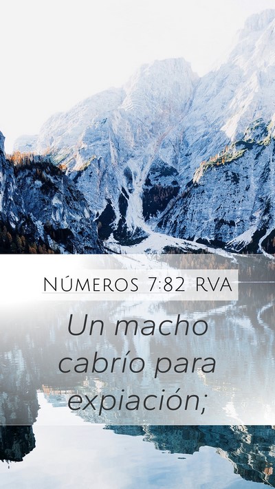 Números 7:82 RVA Mobile Phone Wallpaper - Un macho cabrío para - Mobile Bible Verse Wallpaper