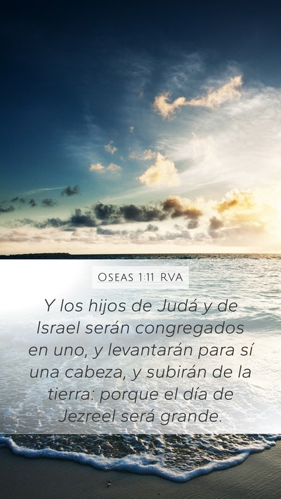 Oseas 1:11 RVA Bible Verse Image