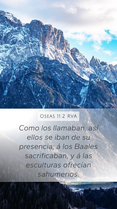 Oseas 11:2 RVA Bible Verse Image