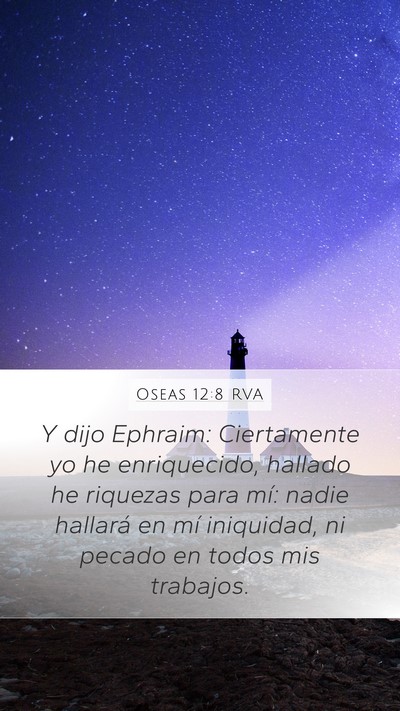 Oseas 12:8 RVA Bible Verse Image