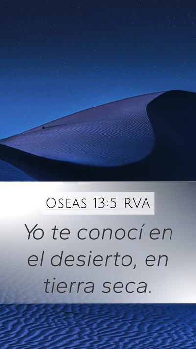 Oseas 13:5 RVA Bible Verse Image