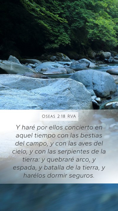 Oseas 2:18 RVA Bible Verse Image