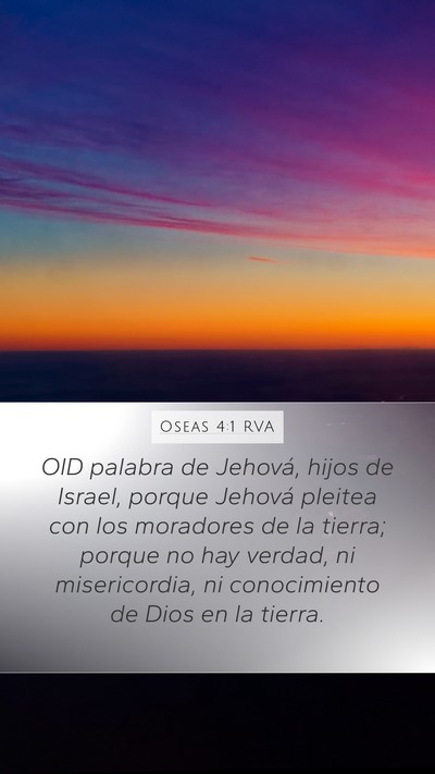 Oseas 4:1 RVA Bible Verse Image