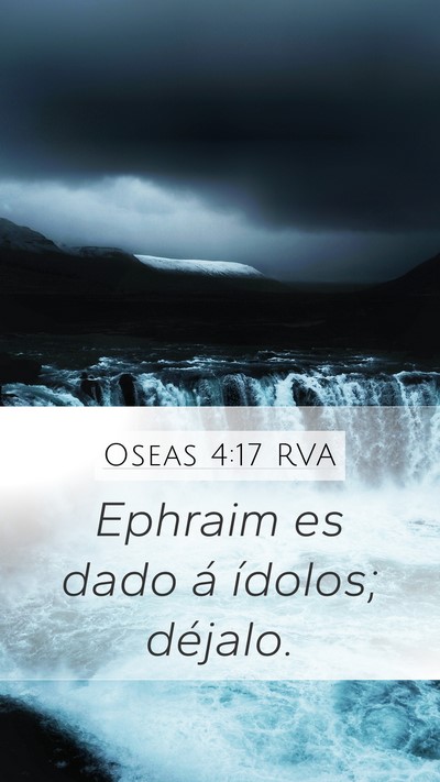 Oseas 4:17 RVA Bible Verse Image