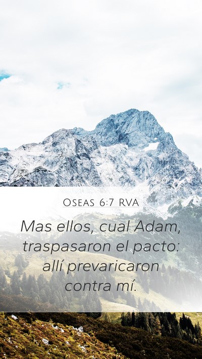Oseas 6:7 RVA Bible Verse Image