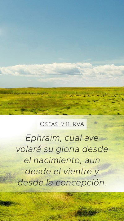 Oseas 9:11 RVA Bible Verse Image