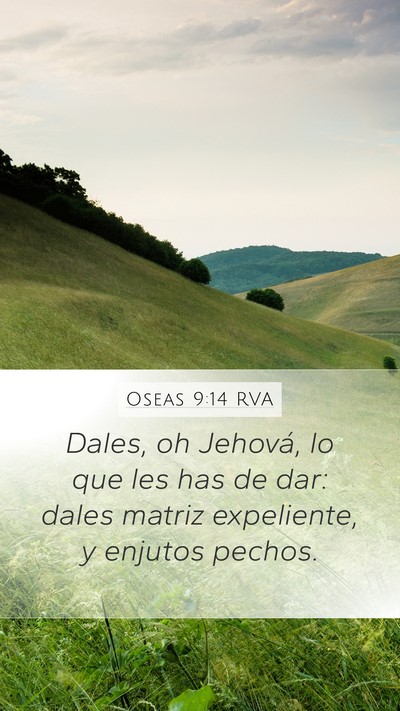 Oseas 9:14 RVA Bible Verse Image