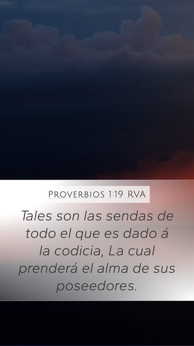 Proverbios 1:19 RVA Bible Verse Image