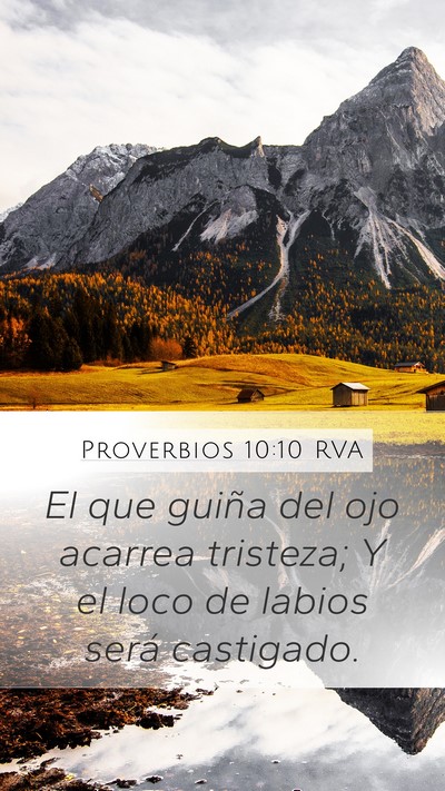 Proverbios 10:10 RVA Bible Verse Image