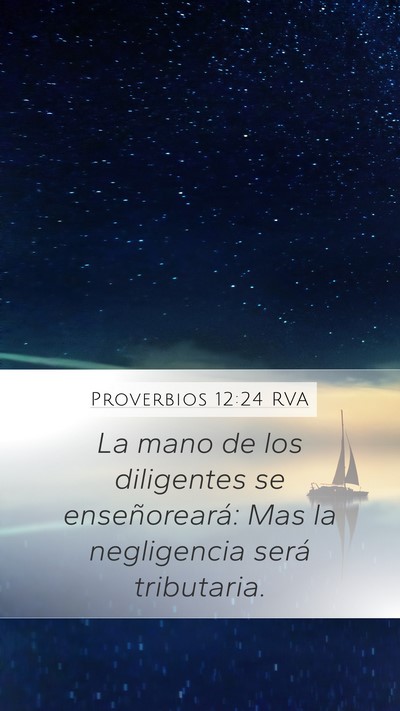 Proverbios 12:24 RVA Bible Verse Image