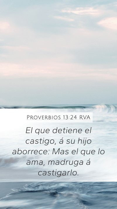 Proverbios 13:24 RVA Bible Verse Image