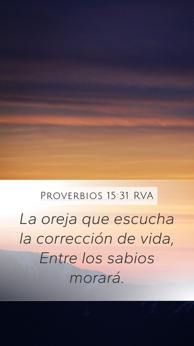 Proverbios 15:31 RVA Bible Verse Image